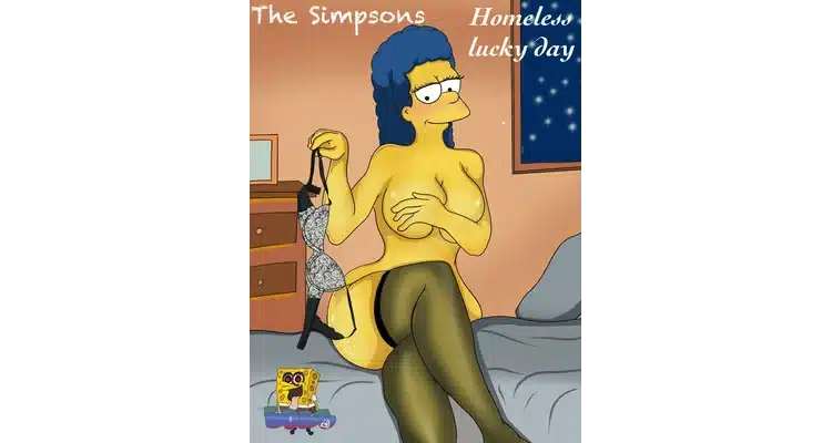 Homeless Lucky Day – The Simpsons